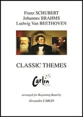 Classic Themes Concert Band sheet music cover